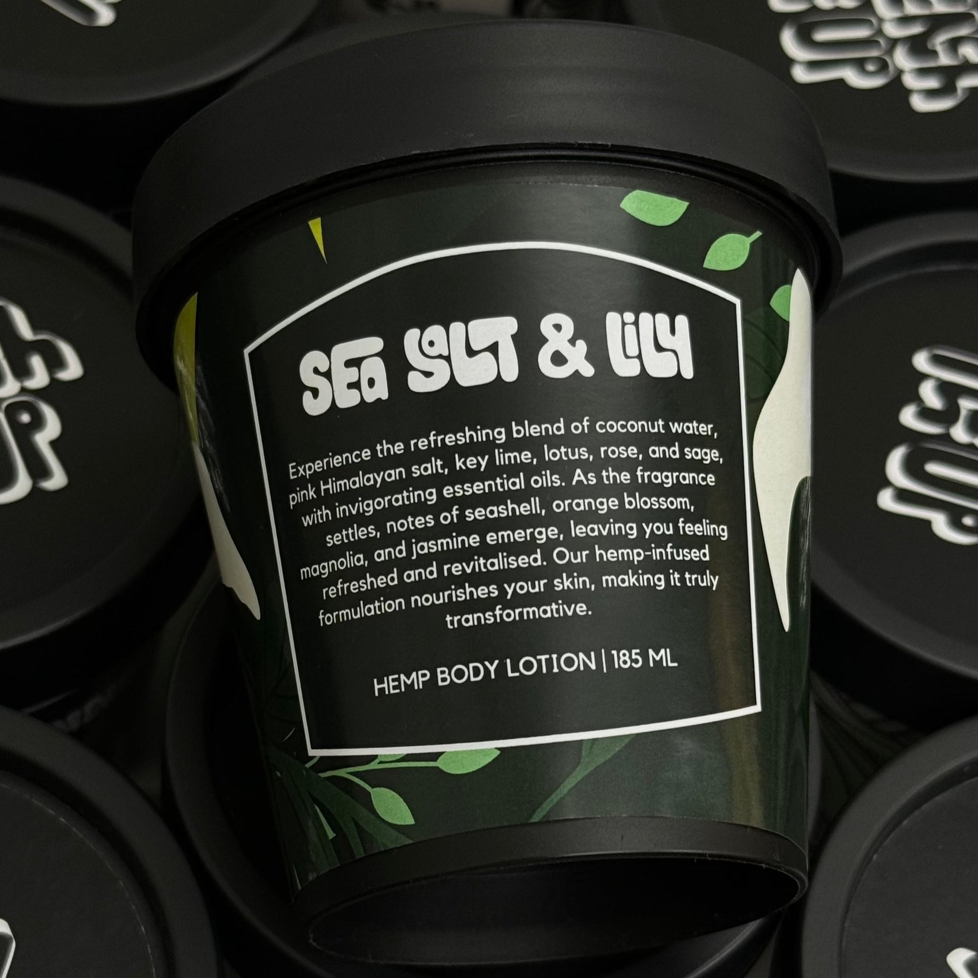 Sea Salt & Lily: Hemp body lotion